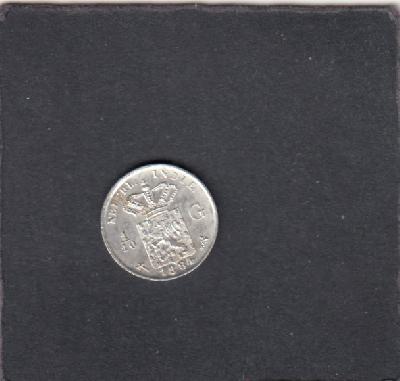 Beschrijving: 1/10 Gulden